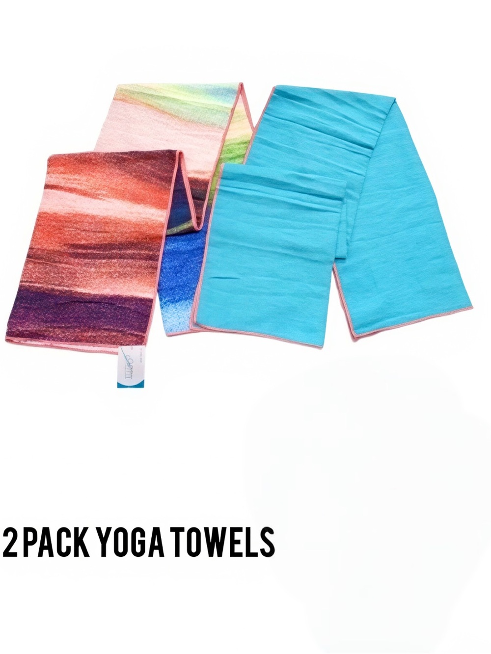Yogafina 2 pack Grip Yoga Towels